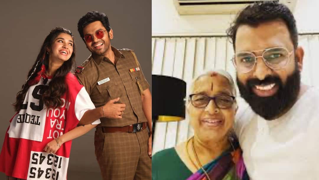 அம்மாவுடன் இணைந்து  'வா வாத்தியார்'  பட பாடலை வைரலாக்கிய சந்தோஷ் நாராயணன் !