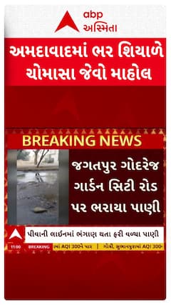 Ahmedabad News: અમદાવાદમાં ભર શિયાળે ચોમાસા જેવો માહોલ
