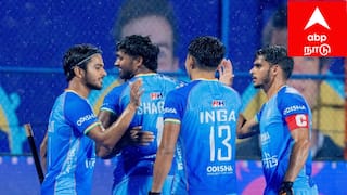 photo story ; இந்தியா - ஸ்விட்சர்லாந்த் ஹாக்கி போட்டி.. 5-0 என்ற புள்ளியில் இந்தியா அபார வெற்றி !