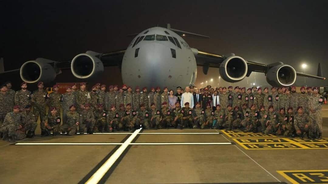 C-17 Flies Out Indian Para Field Hospital To Colombo; Army Task Force Mobilised For Sri Lanka