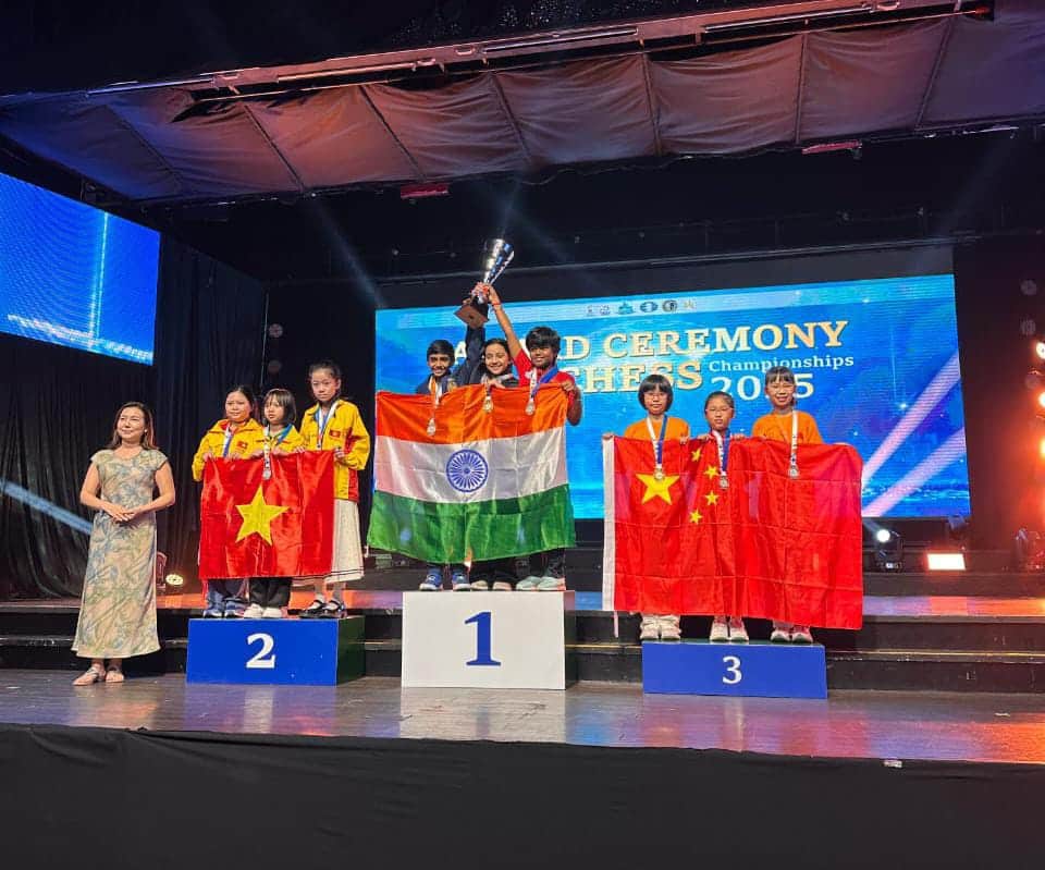 தாய்லாந்தில் தங்கப் பதக்கம் வென்று இந்தியாவுக்கு பெருமை சேர்த்த திருப்பத்தூர் வீரமங்கை! சதுரங்க வீராங்கனையின் சாதனை!