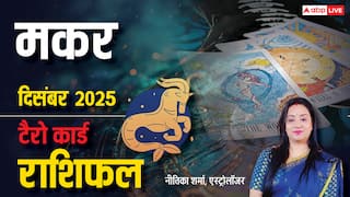 Capricorn Tarot Monthly Horoscope December 2025: इस महीने व्यवहार में संयम रखें, करियर में सकारात्मक परिणाम मिलेंगे
