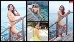 बिकिनी पहन पानी में उतरीं एक्ट्रेस, एक-एक तस्वीर देख दीवाने हुए फैंस