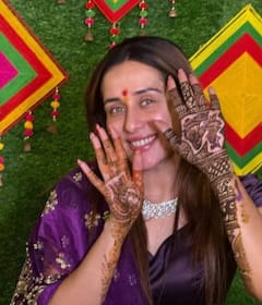 शिवसेनेच्या बड्या नेत्याच्या घरची सून होणार तेजस्विनी लोणारी; हातावर रंगली युवानेत्याच्या नावाची मेहंदी PHOTOs