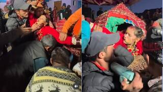 OMG: નહિ જોઇ હોય દુલ્હનની આવી વિદાય, જબરદસ્તી બેસાડી ડોલીમાં, જુઓ વીડિયો