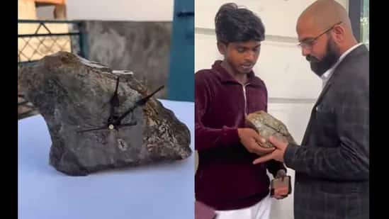 Delhi Boy Turns Roadside Stone Into ₹5,000 Artistic Clock, Internet Amazed