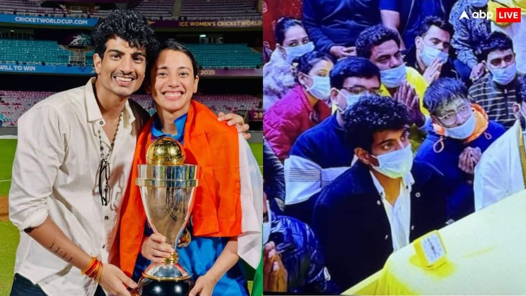 स्मृति मंधाना को धोखा देने की अफवाहों के बीच प्रेमानंद महाराज के आश्रम पहुंचे पलाश मुच्छल, मास्क लगाए दिखे