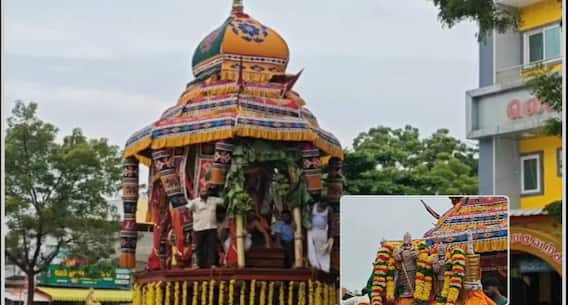 மதுரை திருப்பரங்குன்றம் கார்த்திகை தீபம்: வைரத் தேரை வடம் பிடித்து இழுத்த பக்தர்கள்.. கண்கொள்ளாக் காட்சி!