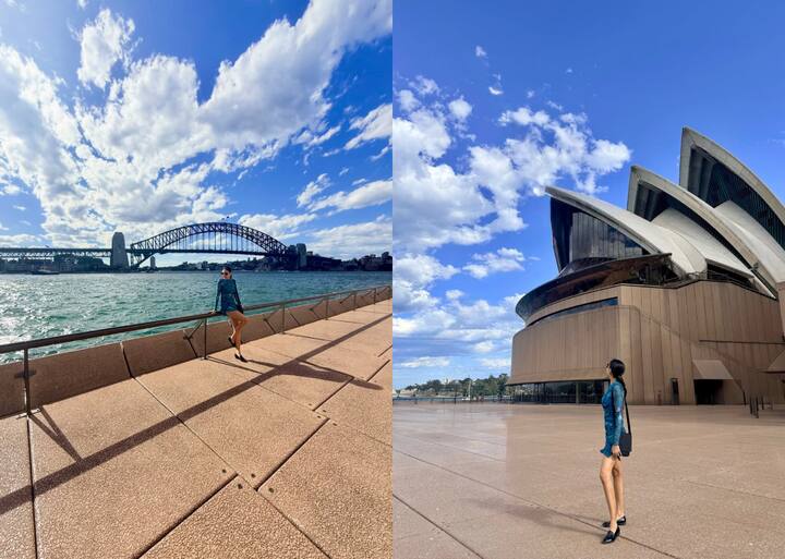 In many pictures, Neelam has also shown the sea and surrounding views to the fans. Neelam was also seen posing fiercely in these.