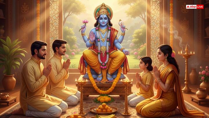 गुरुवार को भगवान विष्णु की आराधना करने से जीवन में सुख, शांति और सौभाग्य बढ़ता है. उनकी कृपा से पारिवारिक और आर्थिक स्थिति मजबूत होती है और मन में स्थिरता आती है.