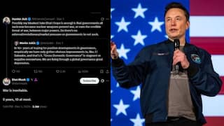 Musk on World War: “இன்னும் 5 ஆண்டுகளில் உலகப் போர் நடக்கும்“; எதிர்பார்ப்பை கிளப்பிய எலான் மஸ்க்கின் பதிவு