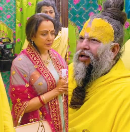 हेमा मालिनी भी प्रेमानंद महाराज से मिलने वृंदावन के उनके आश्रम में गई थीं. उन्होंने काफी देर तक उनसे बातचीत भी की थी.