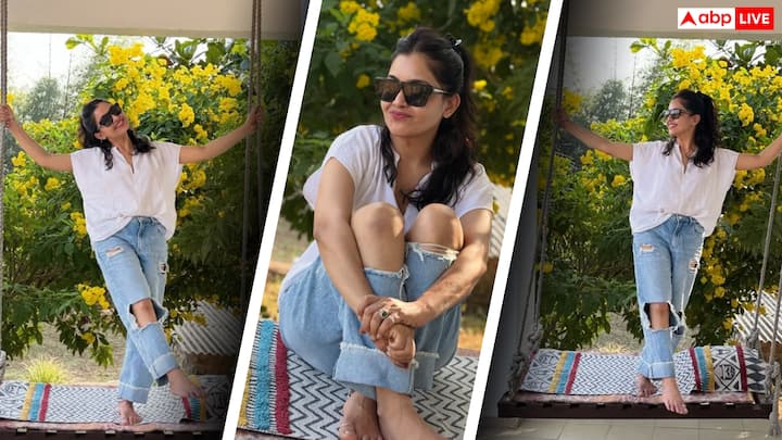 Shubhangi Atre: अंगूरी भाभी के किरदार से फेमस एक्ट्रेस शुभांगी अत्रे सोशल मीडिया पर काफी एक्टिव रहती हैं. हाल ही उन्होंने अपनी कुछ तस्वीरें शेयर की हैं, जिसमें वो मस्ती करती नजर आ रही हैं.