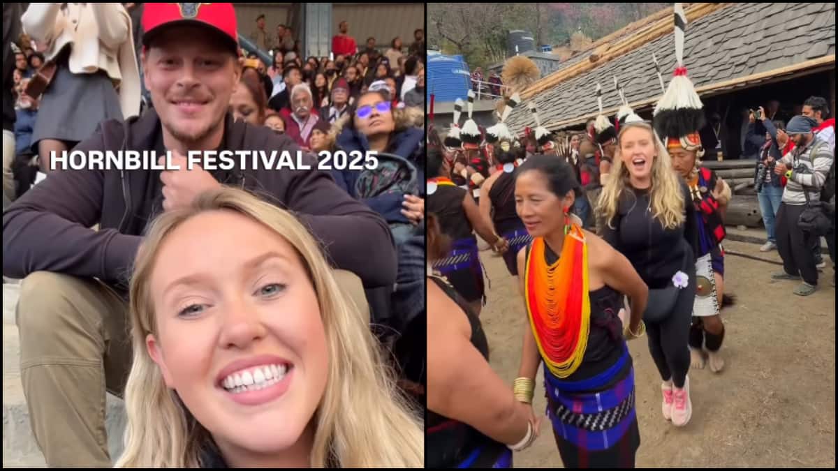 WATCH: Viral Video Shows Foreign Tourist’s ‘Crazy’ Experience At Hornbill Festival In Nagaland