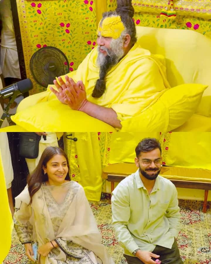 विराट कोहली और अनुष्का शर्मा प्रेमानंद महाराज जी के परम भक्त है. दोनों अभी तक तीन बार उनके दर्शन करने जा चुके है.