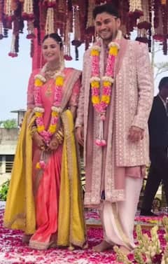 मिस्टर अँड मिसेस बांदेकर; पूजा बिरारी आणि सोहम बांदेकरनं बांधली साताजन्माची गाठ, नववधूच्य ग्रँड एन्ट्रीची सगळीकडे रंगलीय चर्चा PHOTOs