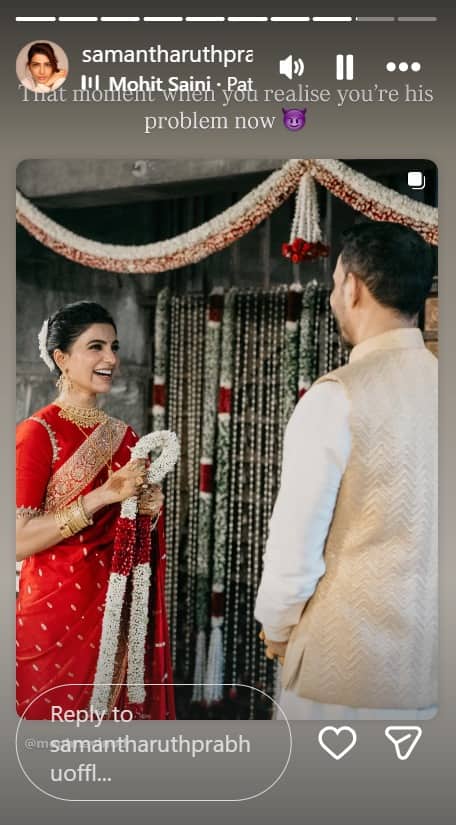 अब मैं इसकी प्रॉब्लम बन गई हूं...', राज निदिमोरू से शादी के दो दिन बाद ही बोलीं सामंथा प्रभु