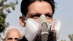 WATCH: Opposition MPs Wear Gas Masks Inside Parliament During Winter Session To Protest Delhi’s Toxic Air