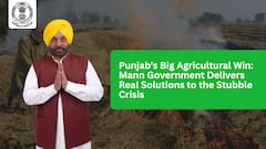 Punjab’s Big Agricultural Win:  Mann Government Delivers Real Solutions to the Stubble Crisis