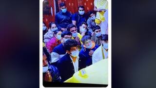 Palaash Muchhal Visits Premanand Ji Maharaj’s Ashram Amid Alleged Cheating Scandal & Postponed Wedding