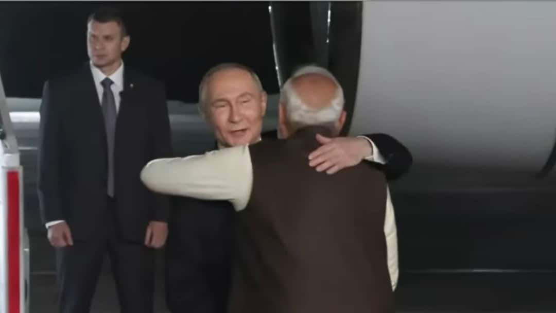 Putin Lands In India To A Warm Modi Welcome As World Watches Closely: WATCH