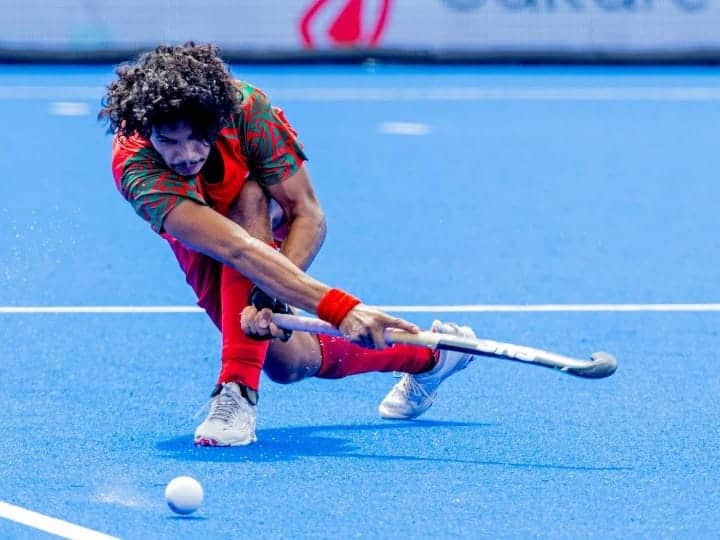 சர்வதேச ஹாக்கி கூட்டமைப்பு சார்பில் ஜூனியர் அணிகளுக்கான  14ஆவது சீசன் உலக கோப்பை ஹாக்கி போட்டி மதுரையில் உள்ள ரேஸ்கோர்ஸ் ஹாக்கி மைதானத்தில் கோலகலமாக நடைபெற்று வருகிறது.