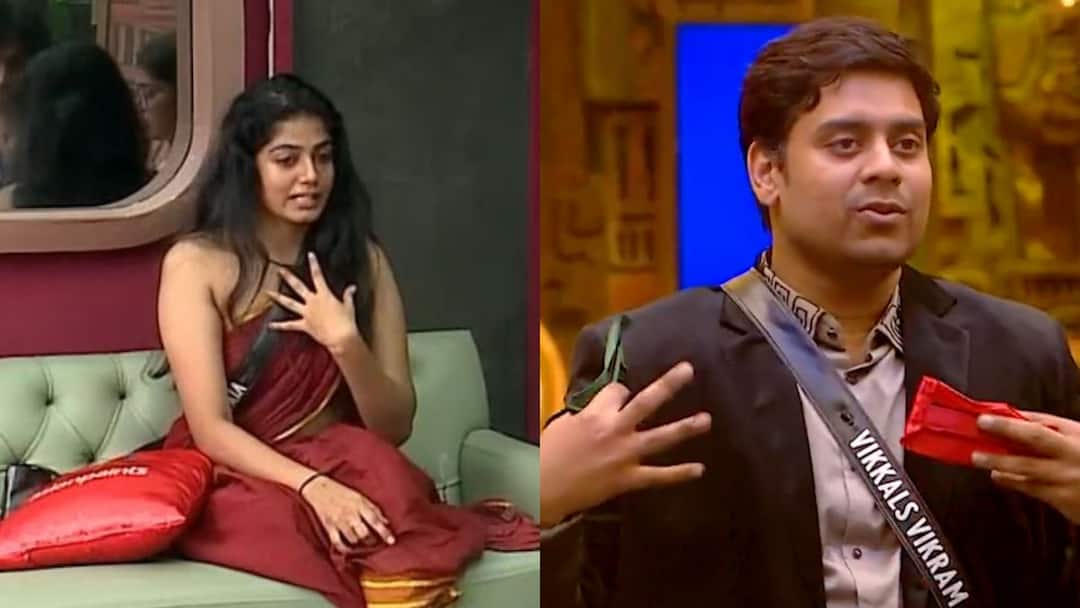 BiggBoss tamil 9 : வியானாவின் உள்ளாடையை நடுவீட்டில் வைத்த விக்ரம்...இப்படியா பழிவாங்குவது