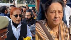 रामपुर जेल में बंद आजम खान की पत्नी-बेटे और बहन से नहीं हुई मुलाकात, अब्दुल्ला ने मिलने से किया इनकार