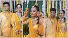 सारा खान और कृष पाठक ने अपनी हल्दी सेरमनी में की जमकर मस्ती, देखें वीडियो