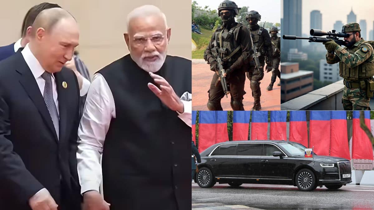 Putin Visit India: இன்று இந்தியா வரும் புதின் - டெல்லியில் எலைட் கமாண்டோக்கள், ஸ்நைப்பர், ஆரஸ் செனட் கார் - 40 ரஷ்யர்கள்