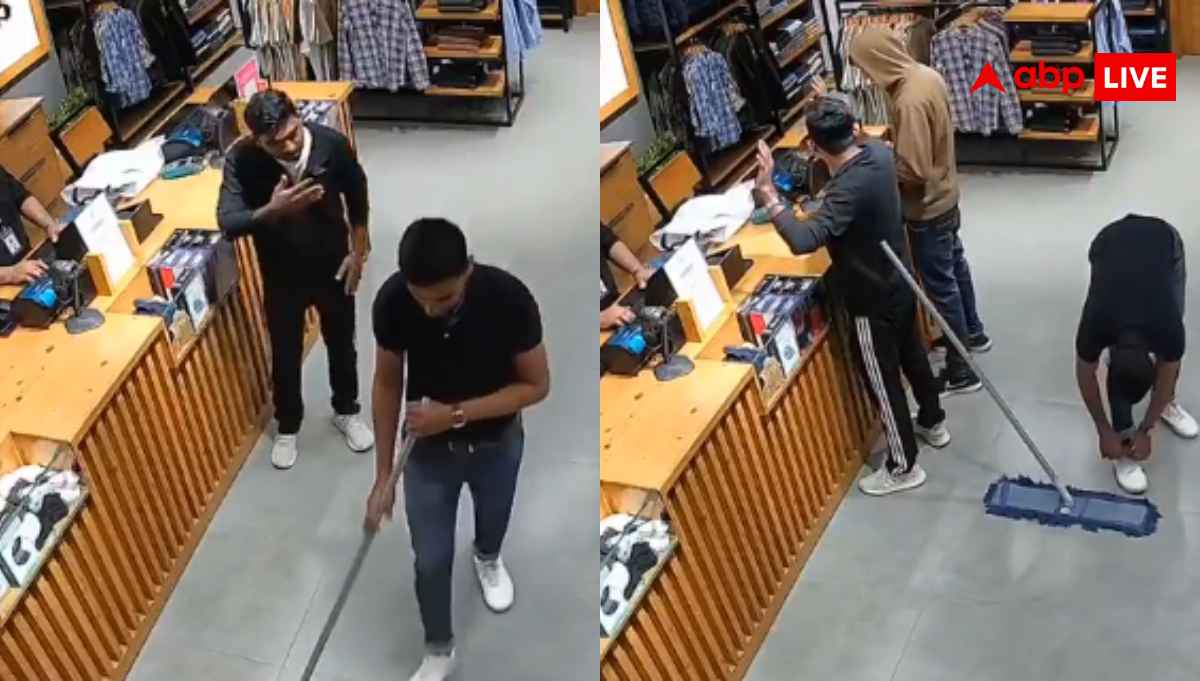 वाइपर के डंडे को बंदूक समझ बैठा शख्स, आते-आते बचा हार्ट अटैक, वीडियो देख पकड़ लेंगे माथा