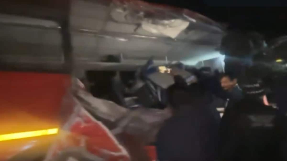 2 Dead, Several Injured As Govt Bus Collides With Truck In Maharashtra's Yavatmal