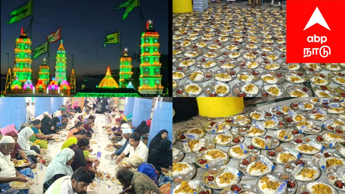 நாகூர் தர்ஹாவில் நடந்த நெகிழ்ச்சி சம்பவம் - மத நல்லிணக்கத்திற்கு மீண்டும் ஒரு எடுத்துக்காட்டு..