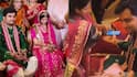 कथावाचक इंद्रेश उपाध्याय और शिप्रा ने लिए सात फेरे, देखें शादी की पहली तस्वीर