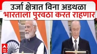 Vladimir Putin : उर्जा क्षेत्रात विना अडथळा भारताला पुरवठा करत राहणार, पुतीन यांचं महत्वाचं विधान