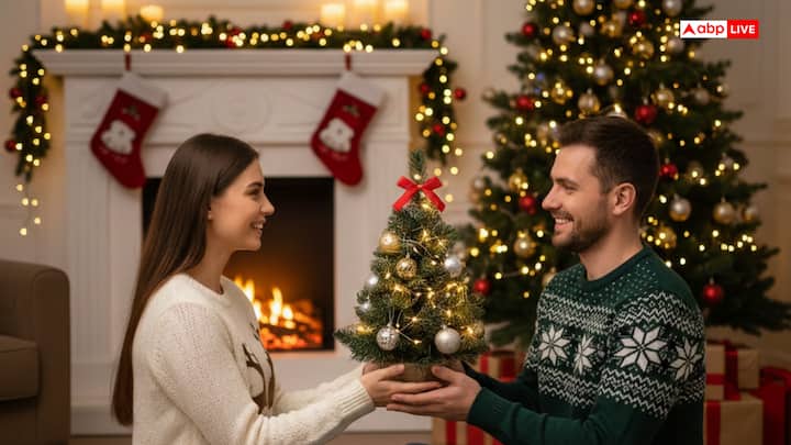 अपने पार्टनर को क्रिसमस के शुभ अवसर पर क्रिसमस ट्री को उपहार में देना बहुत शुभ माना जाता है, क्योंकि यह घर में सकारात्मक ऊर्जा लाता है, सौभाग्य और समृद्धि बढ़ाता है, रिश्तों में मजबूती लाता है और नकारात्मकता को दूर करता है.