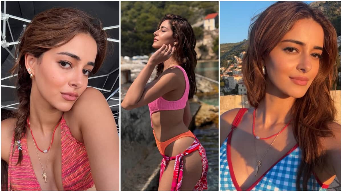 बिकिनी में लीन बॉडी फ्लॉन्ट करती दिखीं अनन्या पांडे, तस्वीरें देख फैंस ने कहा- 'स्टनिंग'