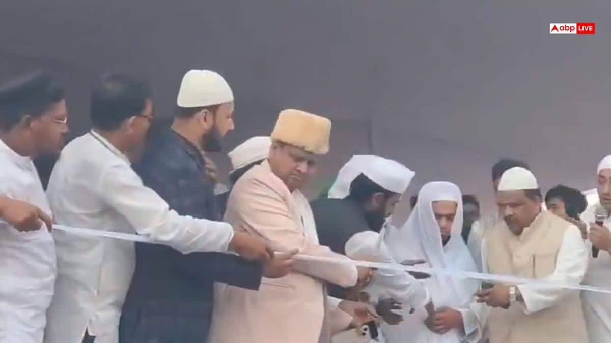 हुमायूं कबीर ने मुर्शिदाबाद में रखी बाबरी मस्जिद की नींव, भड़की BJP बोली- जिसने गंगा-यमुना को हिंदुओं के खून से...