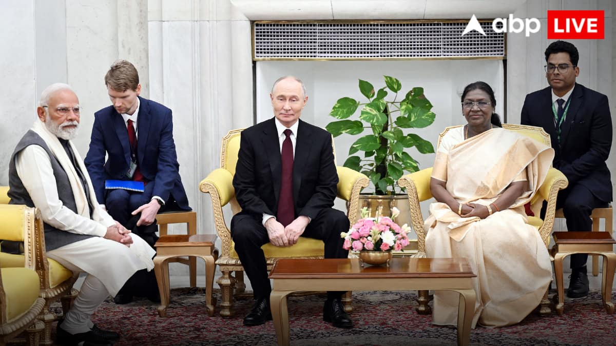 अचारी बैगन के साथ लच्छा पराठा और..., राष्ट्रपति भवन में पुतिन को 'शाही डिनर' में क्या-क्या परोसा गया?