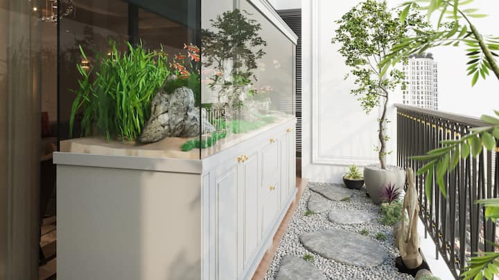 Cozy Accessories and Seating to Encourage Slow Living: A balcony is where lifestyle is truly unfolded, and personalized. Observed from morning tea rituals to late night chats, seated experience with good company is best. Lounge chairs, upholstered benches, or deck swing seats work great. Compact spaces can use foldable sets or mounted benches for a seating experience that is functional yet charming. (Image Source: Canva)