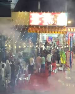 गॅस फुग्याच्या स्फोटपासून विनोद पाटील थोडक्यात बचावले; संभाजीनगरात आगीच्या दोन घटना, लग्नातही भडका