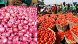 Tomato And Onion Price: மூட்டை மூட்டையாக குவிந்த வெங்காயம்.! கொட்டிக்கிடக்கும் தக்காளி.! ஒரு கிலோ இவ்வளவு தானா.?