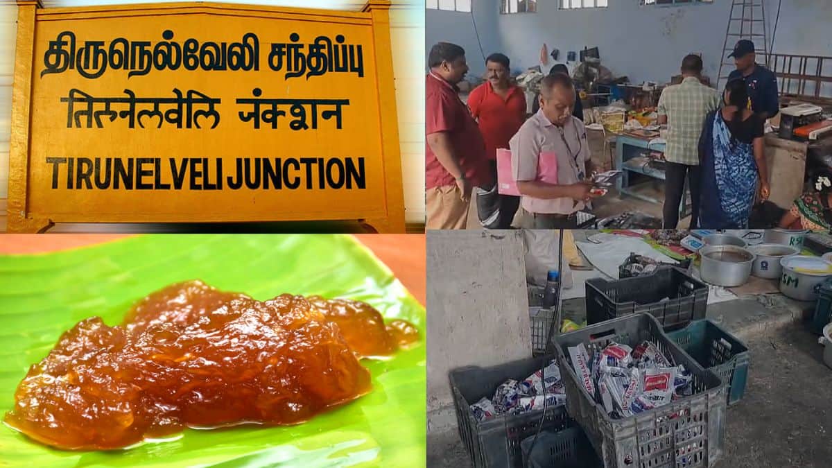 Tirunelveli Halwa: நெய்க்கு பதிலாக டால்டா.. திருநெல்வேலி அல்வாவில் கலப்படம்.. ஆயிரம் கிலோ பறிமுதல்!