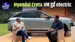 Interview: Tarun Garg, COO, Hyundai Motor India on Hyundai Creta electric | Auto Live