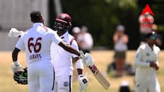 গ্রিভস, রোচের দাঁতে দাঁত চেপে লড়াই, হোপের শতরানে ঐতিহাসিক ড্র ছিনিয়ে নিল ওয়েস্ট ইন্ডিজ়