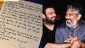 Prabhas : బాహుబలికి రాజమౌళి లెటర్ - డార్లింగ్ ఇప్పటికే నీకు తెలిసింది కదా...
