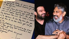 బాహుబలికి రాజమౌళి లెటర్ - డార్లింగ్ ఇప్పటికే నీకు తెలిసింది కదా...