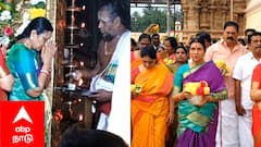 பக்தி பரவசத்தில் துர்கா ஸ்டாலின் - தேர்தல் நெருங்கும் வேளையில் பால்குடம் சுமந்து வேண்டுதல்..