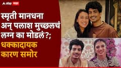 स्मृती मानधना-पलाश मुच्छलचं लग्न तुटलं, दोघांनी जाहीर करुन टाकलं; लग्न का मोडलं? धक्कादायक कारण समोर