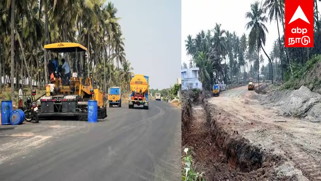 Pollachi Western Bypass : பொள்ளாச்சி நகர் நெரிசலுக்கு விடை: மேற்கு புறவழிச்சாலை பணிகள் 80% நிறைவு!
